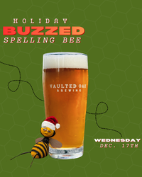 Holiday Buzzed Spelling Bee