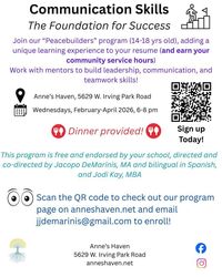 Peacebuilders at Anne's Haven: A Trailblazing Teen Leadership & Community Service Program