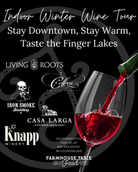 Indoor Winter Wine Tour: Stay Downtown, Stay Warm, Taste the Finger Lakes