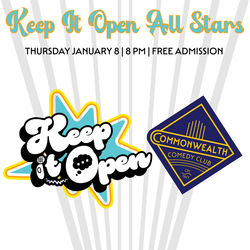 KEEP IT OPEN ALL STARS presented by Commonwealth Comedy Club