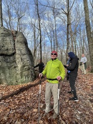 Firsst Day Hike at Jonathan's woods