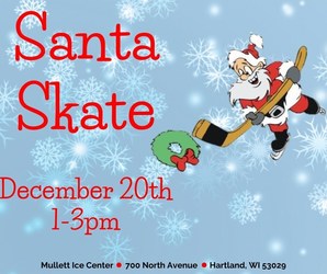 Skating with Santa