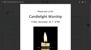Candleligt Worship
