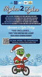Bykes 2 Tykes Fundraiser at The Greene Turtle