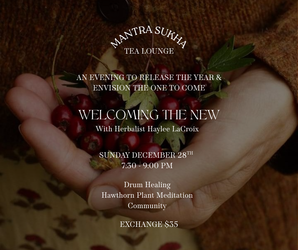 An Evening to Release the Year & Envision the One to Come with Herbalist Haylee LaCroix