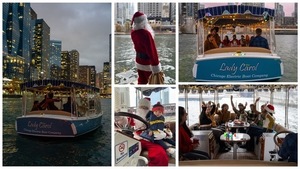 Sail with Captain Santa on a Heated Duffy Boat River Cruise