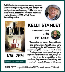 Kelli Stanley discusses her new novel The Reckoning with Jim L'Etoile