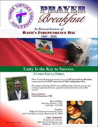 Three Virtues' 10th Annual Free Prayer Breakfast