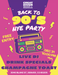 New Year’s Eve Celebration at Great Divide RiNo  