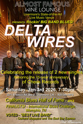Bay Area Blues Royalty: Delta Wires Return to Almost Famous Wine Lounge