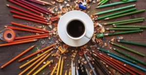 Sip & Shade: Coffee & Coloring