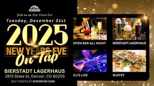 NYE ON TAP 2025