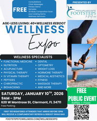 AgeLess: 40+ Reboot - Free Wellness Expo - Saturday, January 10th, 2026 - Clermont City Center