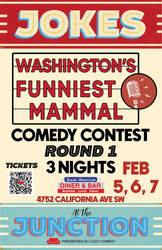 WA State Comedy Competition Round 1! Washington's Funniest Mammal Begins!