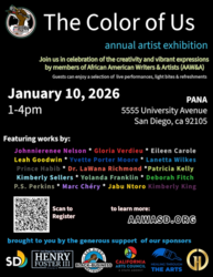 The Color of Us: African American Writers & Artists member exhibition