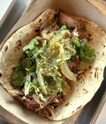 Brisket Taco Tuesday at Taco Flats