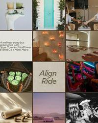 Align Ride with Sage Coterie × Wallflower Events × Hotel Haya | Wellness