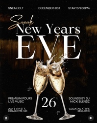 Celebrate New Year's Eve at Sneak