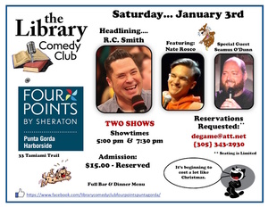 The Library Comedy Club Show