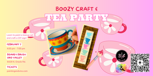Boozy Craft & Tea Party