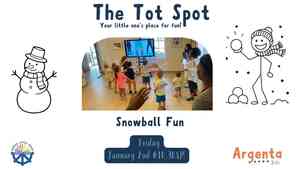 The Tot Spot: Snowball Fun
