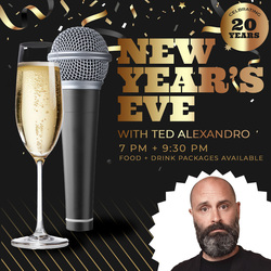 New Year’s Eve with Ted Alexandro at Helium Comedy Club