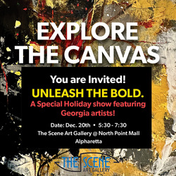 Special Holiday Art Spotlight Show Open House: "Exploring the Canvas"