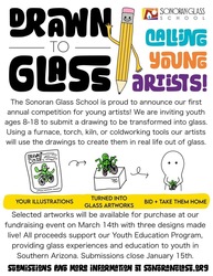 Call for youth art: Drawn to Glass competition