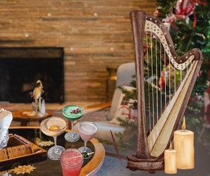 The Ruby Hotel & Bar Welcomes Harpist, Vocalist Kristen Gibbs for Candlelit Performance