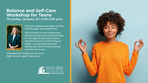 Balance and Self-Care Workshop for Teens
