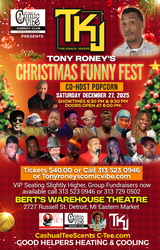 Tony Roney's Comic Vibe Presents THE KRACK JOKERS "Christmas Funny Fest" Saturday December 27 2025
