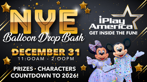 NYE BALLOON DROP BASH! @ iPlay America!