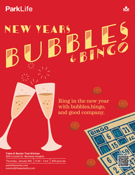 New Years Bubbles & Bingo!