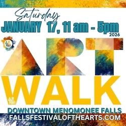 ARTWALK- Warm up with the ARTS presented by Falls Art@Large
