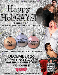 Holigays Burlesque Show at Marsha’s