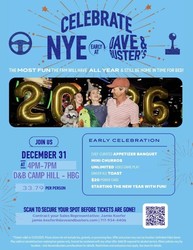 New Years Eve at Dave & Buster's Camp Hill - Harrisburg