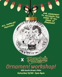 Ornament Workshop at Marsha’s