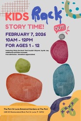 STORYTIME AT THE GARDENS: Ricky the Rock That Couldn’t Rhyme