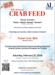 ASSISTANCE LEAGUE OF AMADOR VALLEY CRAB FEED 2026