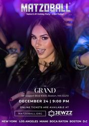 MATZOBALL® BOSTON XMAS EVE ages 21-49 December 24, 2025
