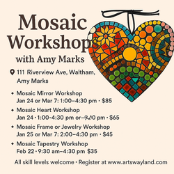 Mosaic Workshops in 2026