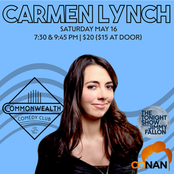 CARMEN LYNCH presented by Commonwealth Comedy Club