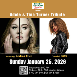Powerhouse Tribute Duo Brings Adele and Tina Turner to Richey Suncoast Theatre