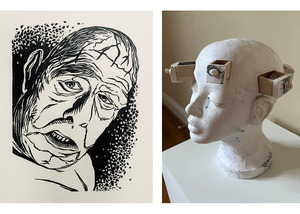 Joe Witkowski & Kira Dolcimascolo at Gallery 1448 (Opening Reception)