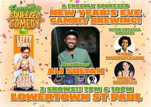 New Year's Eve Comedy with Ali Sultan & Freshly Squeezed Comedy