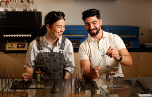 Art for Two: Heart Pendants