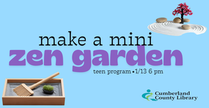 Teen Craft – Make a Mini Zen Garden