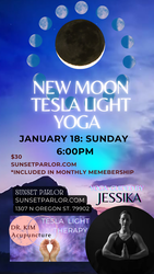 New Moon Tesla Light Yoga