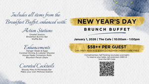 New Year's Day Brunch Buffet