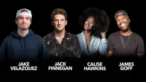 James Goff, Calise Hawkins, Jack Finnegan, Jake Velazquez